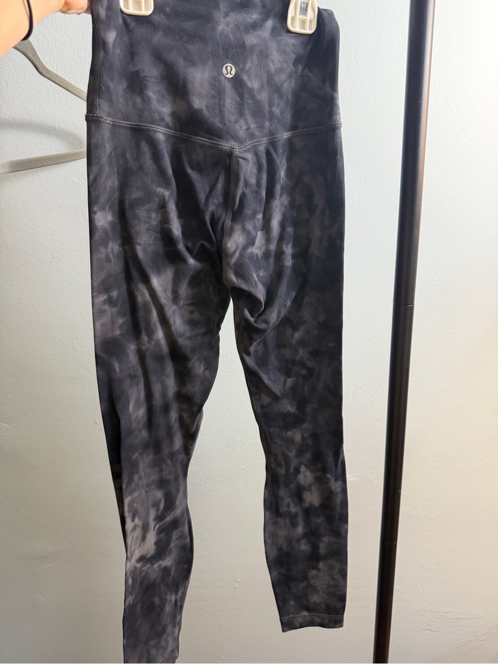 lululemon athletica Black Tie-Dye High-Rise Leggings